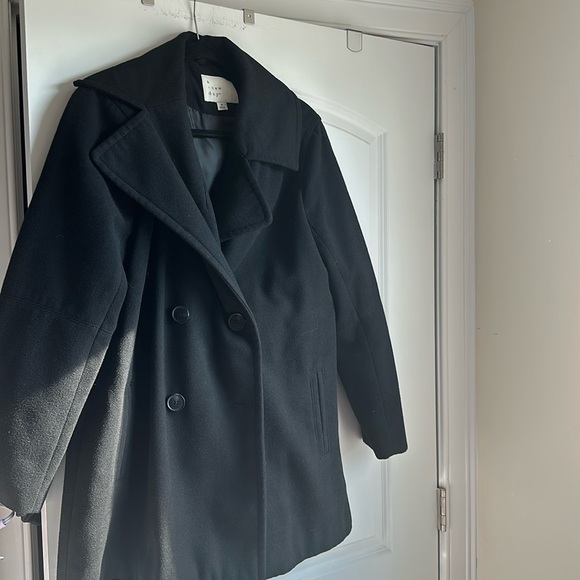 Jackets & Blazers - Black Double Breasted Coat